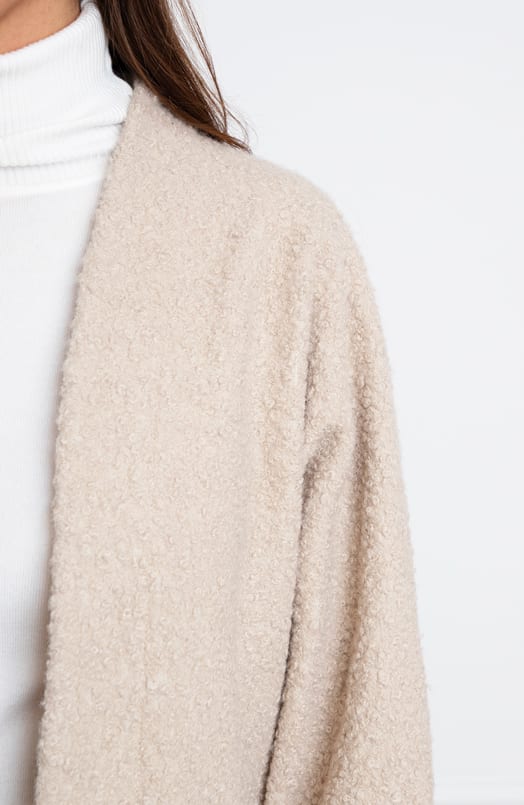 Lang Teddy Vest Grace Beige – shoparchief — foto 5