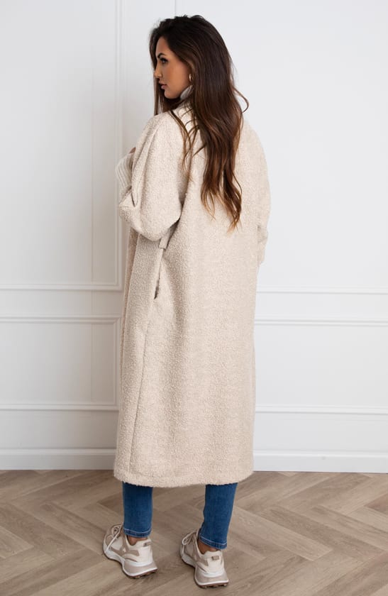 Lang Teddy Vest Grace Beige – shoparchief — foto 3
