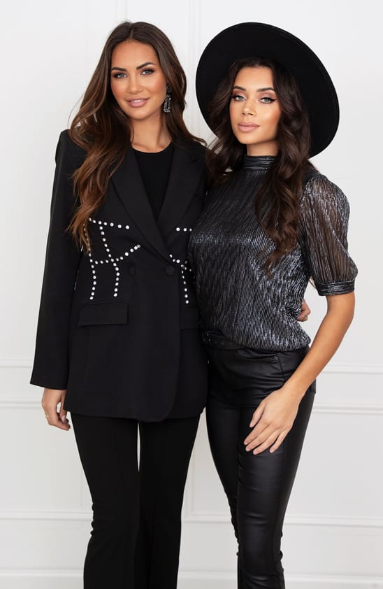 Luxury Diamant Blazer Dayla Black – shoparchief — foto 4