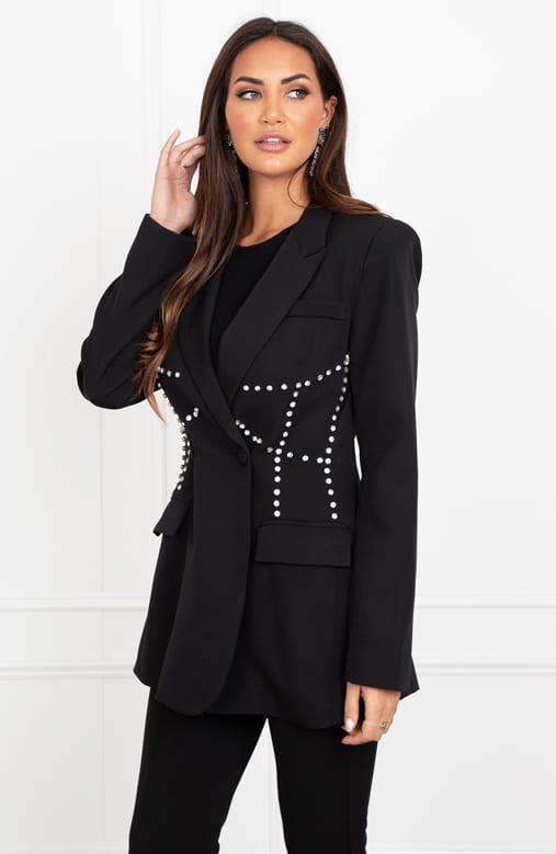 Luxury Diamant Blazer Dayla Black – shoparchief — foto 2