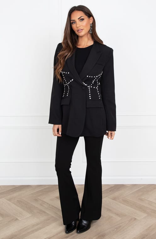 Luxury Diamant Blazer Dayla Black – shoparchief — foto 5