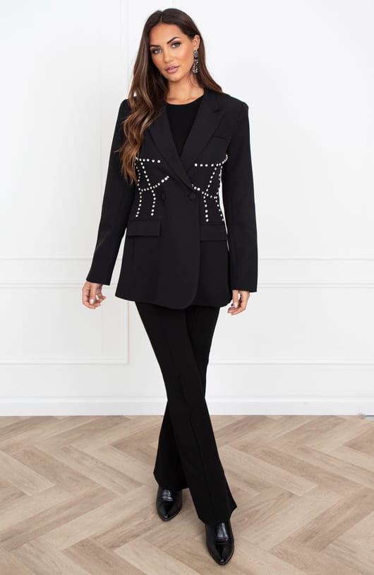 Luxury Diamant Blazer Dayla Black – shoparchief — foto 7