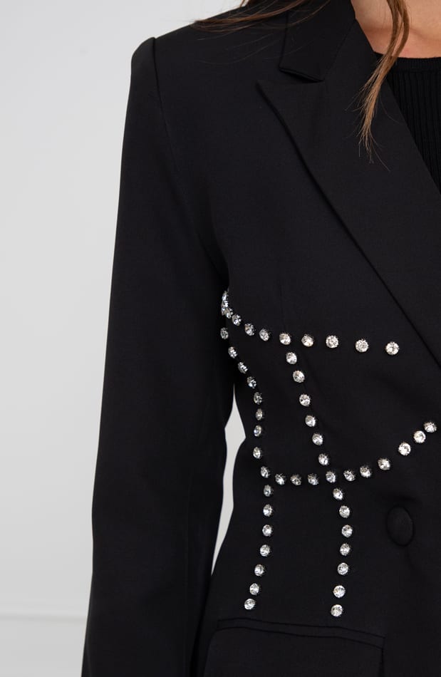 Luxury Diamant Blazer Dayla Black – shoparchief — foto 8