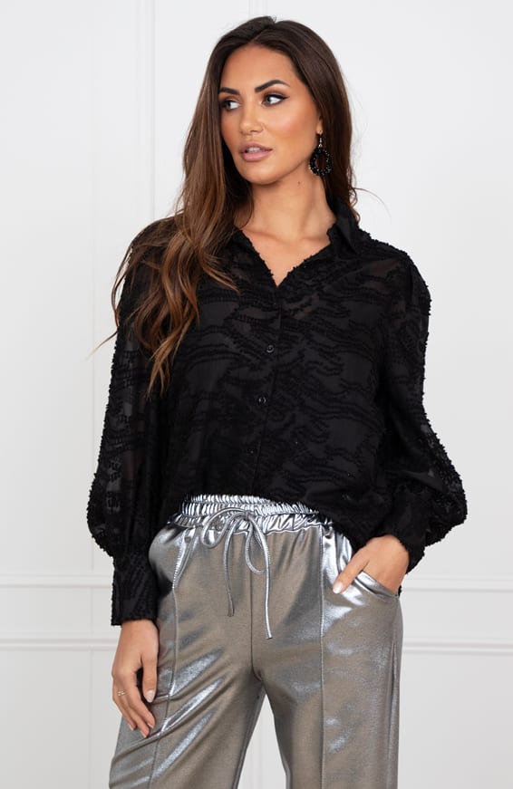 Metallic Pants Lissy Zilver – shoparchief