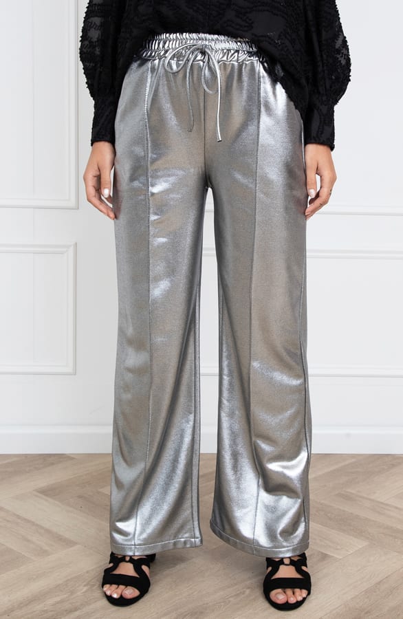 Metallic Pants Lissy Zilver – shoparchief — foto 4