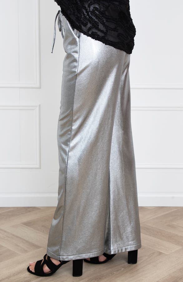 Metallic Pants Lissy Zilver – shoparchief — foto 5