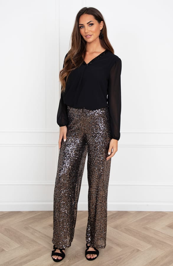 Pailletten Broek Tanja Brons – shoparchief — foto 4