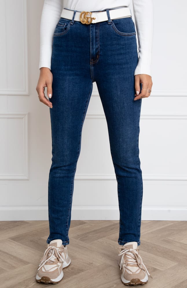 Push Up Denim Jeans Blizz Dark Blue – shoparchief