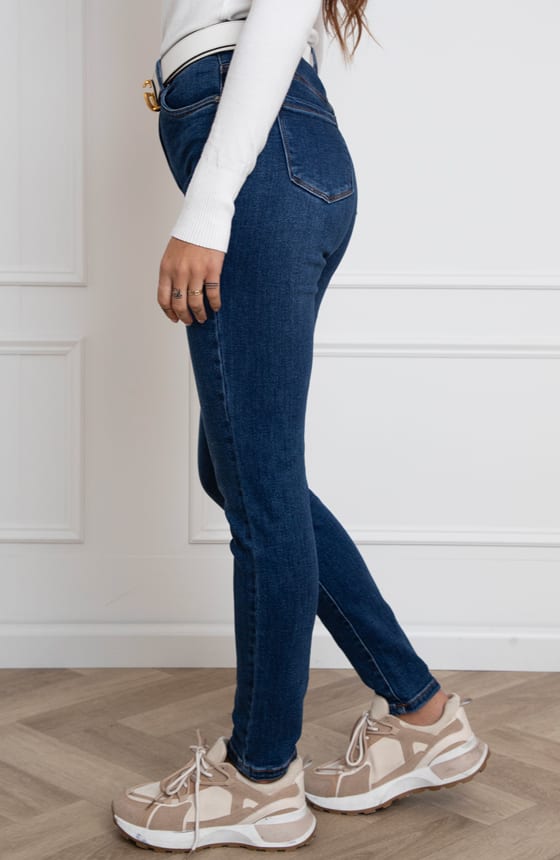 Push Up Denim Jeans Blizz Dark Blue – shoparchief — foto 2