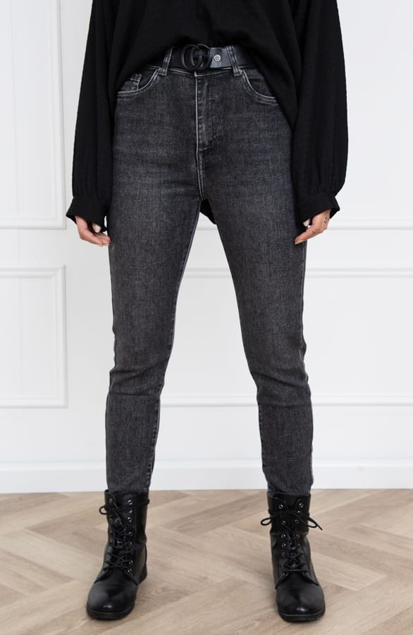 Push Up Denim Jeans Blizz Grey – shoparchief — foto 2