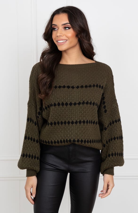 Stipjes Trui Emie Army – shoparchief — foto 4