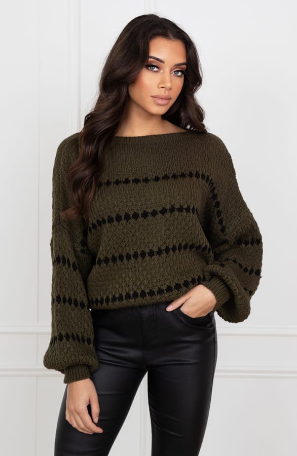 Stipjes Trui Emie Army – shoparchief — foto 3