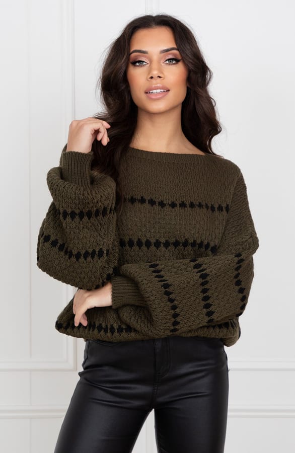 Stipjes Trui Emie Army – shoparchief — foto 2