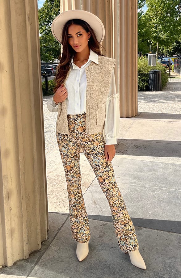 Teddy Gilet Tara Light Camel – shoparchief — foto 11