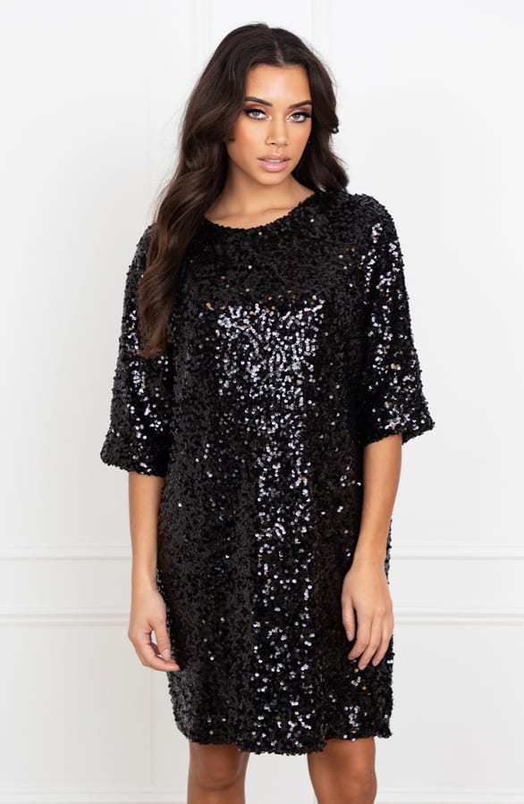 Tuniek Met Pailletten Becky Zwart – shoparchief — foto 3