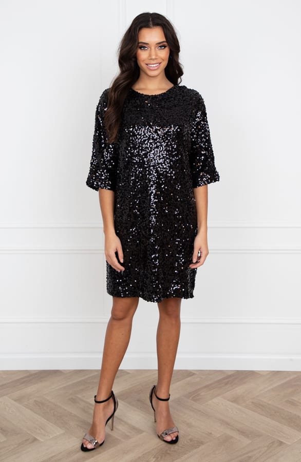 Tuniek Met Pailletten Becky Zwart – shoparchief — foto 4