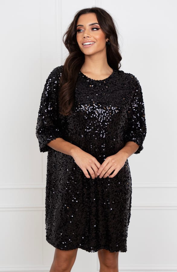 Tuniek Met Pailletten Becky Zwart – shoparchief — foto 6