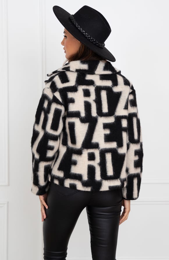 Woven Jacket Met Print Bo – shoparchief — foto 4