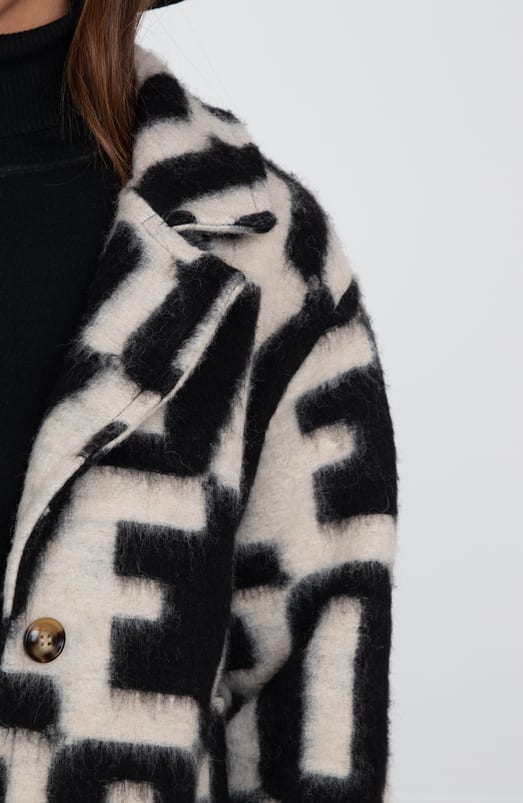 Woven Jacket Met Print Bo – shoparchief — foto 5
