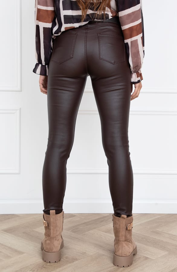 Elle Coating Jeans Bruin – shoparchief — foto 7
