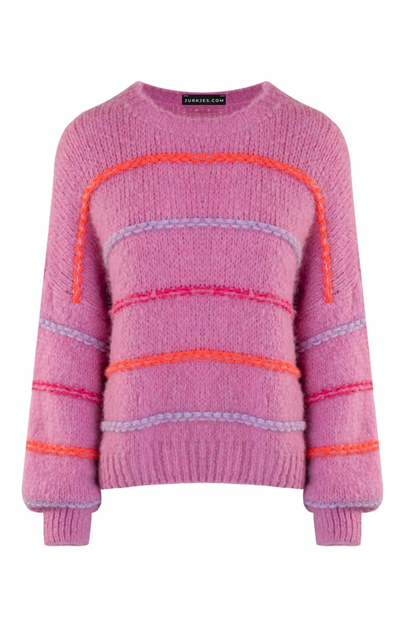 Neon Soft Sweater Philou Roze – shoparchief