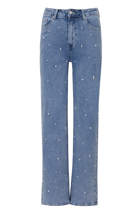 Parel Jeans High Waist Elin Blue – shoparchief