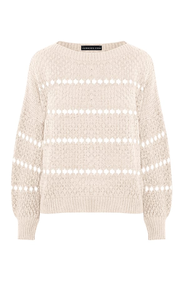 Stipjes Trui Emie Light Beige – shoparchief — foto 4