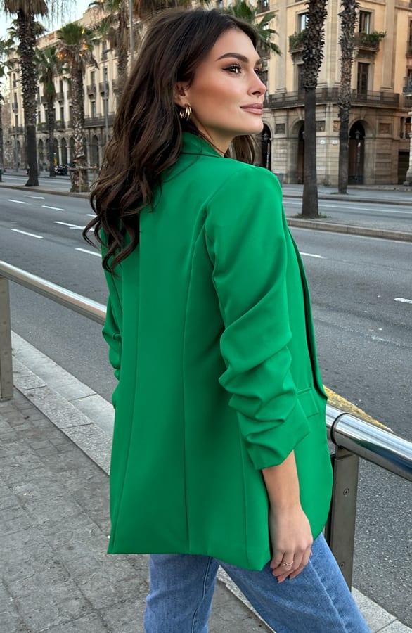 Dames Blazer Nore Green – shoparchief — foto 3