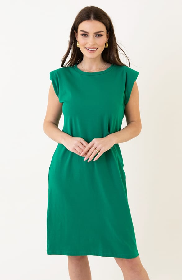Fashion Dress Yara Bright Green – shoparchief — foto 6
