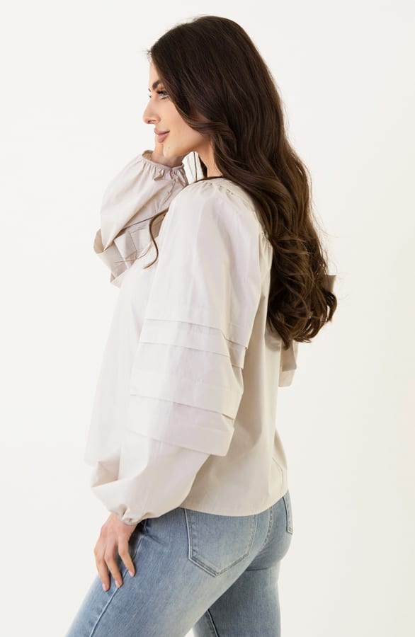 Strik Blouse Stella Beige – shoparchief — foto 4