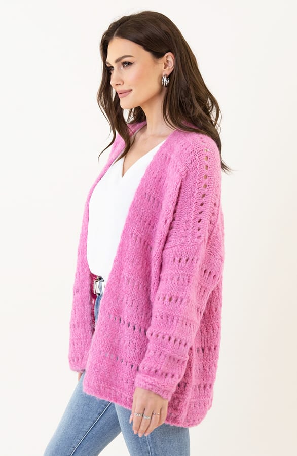 Gehaakt Vest Amina Candy Pink – shoparchief — foto 7