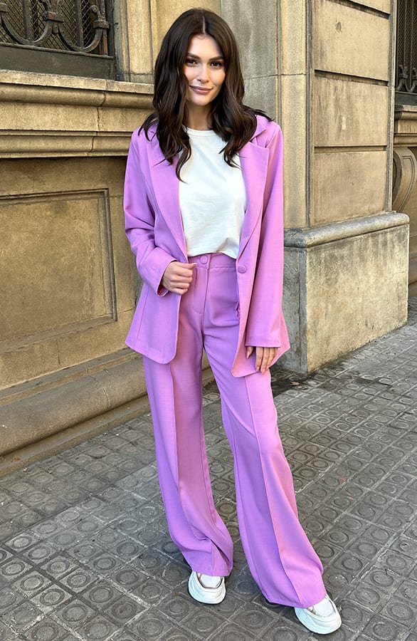 High Waist Pantalon Isabella Candy Pink – shoparchief — foto 3