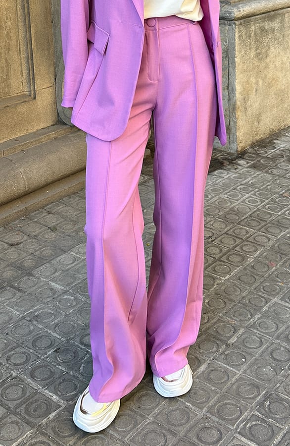 High Waist Pantalon Isabella Candy Pink – shoparchief — foto 2