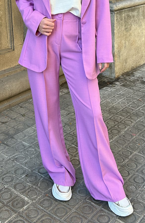 High Waist Pantalon Isabella Candy Pink β shoparchief