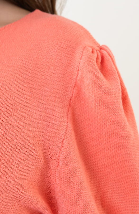 Ruffle Top Noelle Koraal – shirts & tops — foto 5