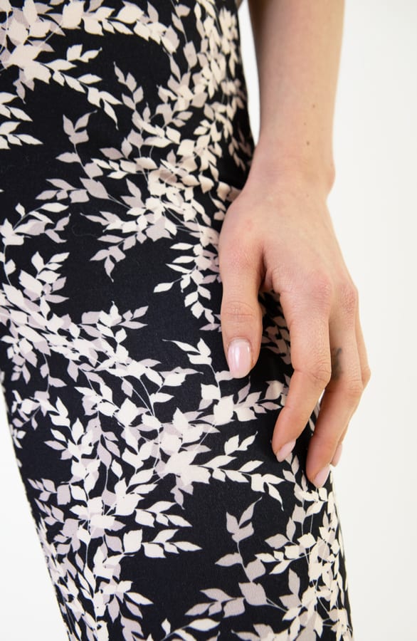 Janine Flared Broek Leaf Zwart – shoparchief — foto 4