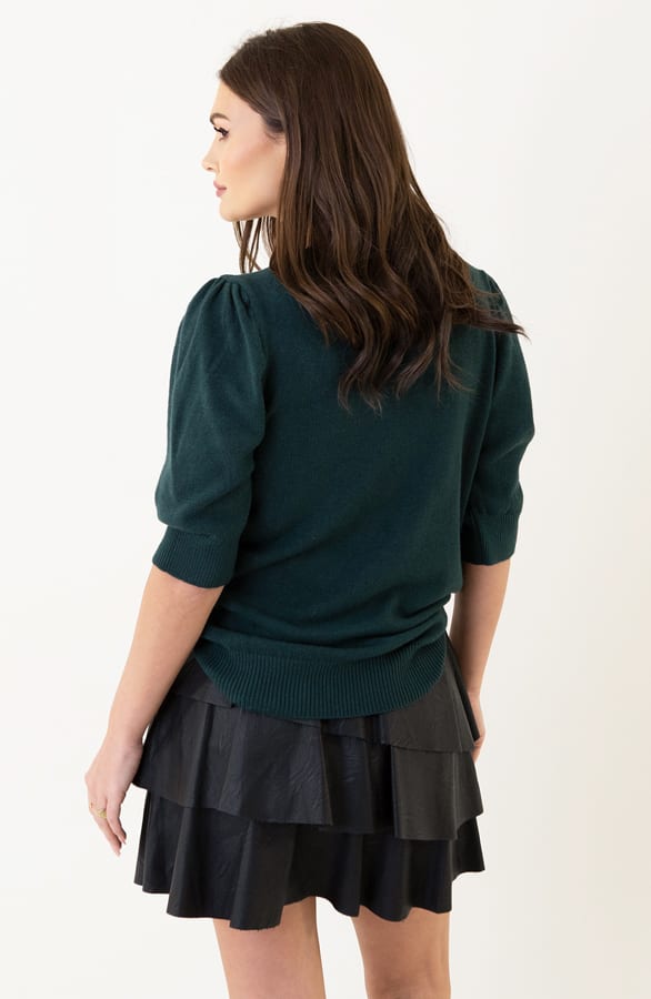 Pofmouwen Top Ariana Smaragd – shoparchief — foto 6
