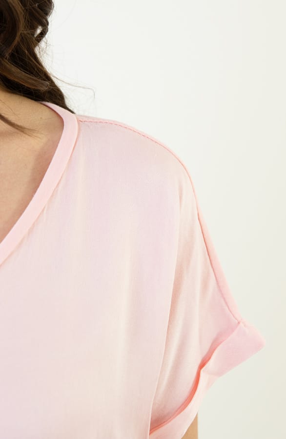 Satijnen Top Lorén Baby Pink – shoparchief — foto 4
