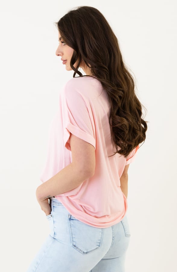 Satijnen Top Lorén Baby Pink – shoparchief — foto 2