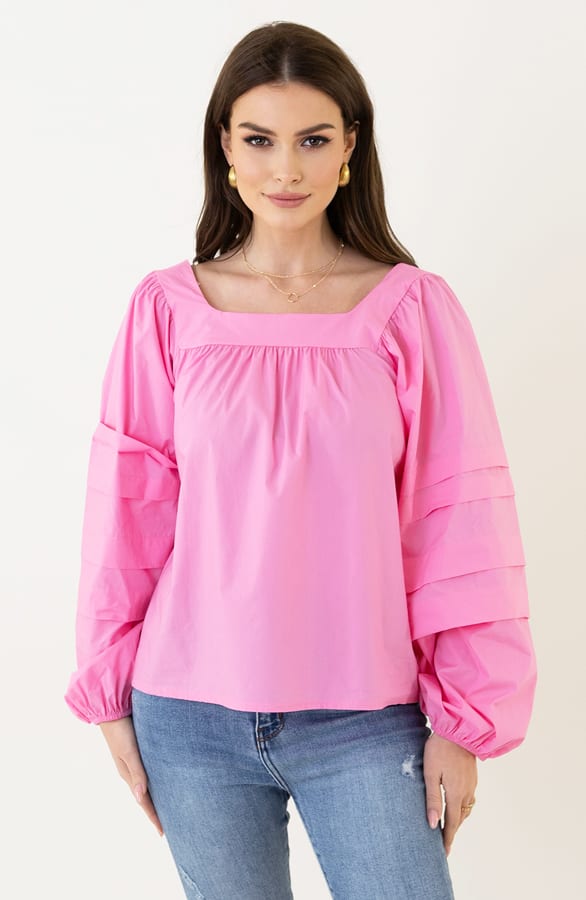 Strik Blouse Stella Fuchsia – shoparchief — foto 2