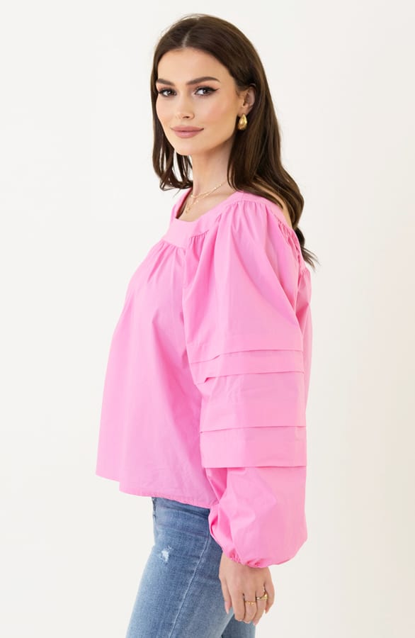Strik Blouse Stella Fuchsia – shoparchief — foto 3