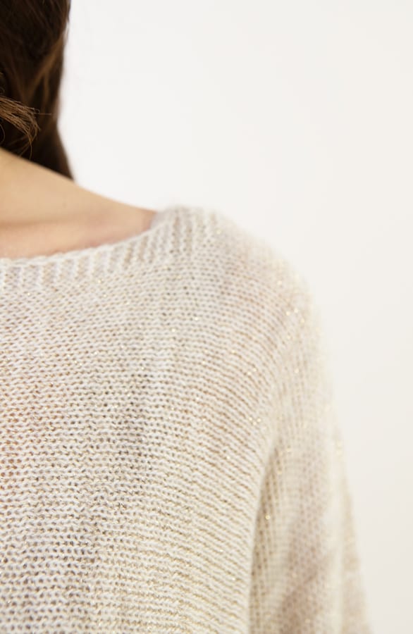 Strik Detail Trui Vienna Beige – shoparchief — foto 4