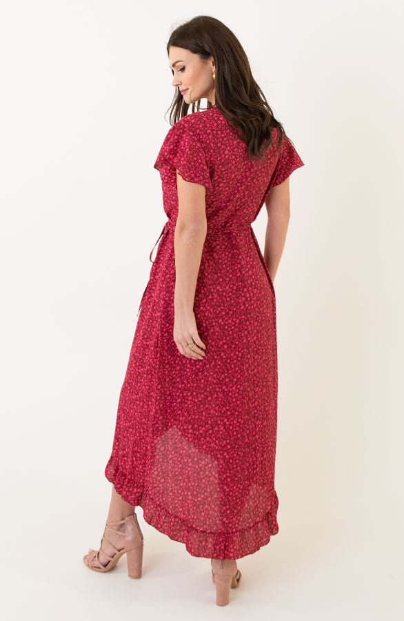 Midi Jurk Flower Jenny Roze – shoparchief — foto 10