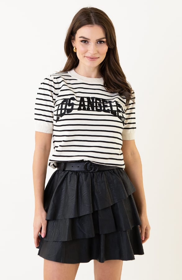 Striped Los Angeles Top Loraine – shoparchief — foto 5