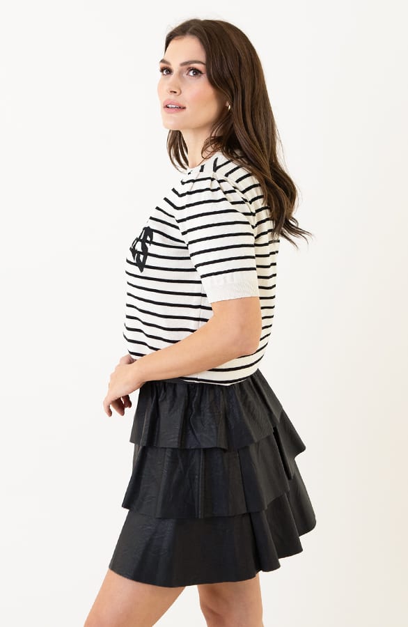 Striped Los Angeles Top Loraine – shoparchief — foto 7