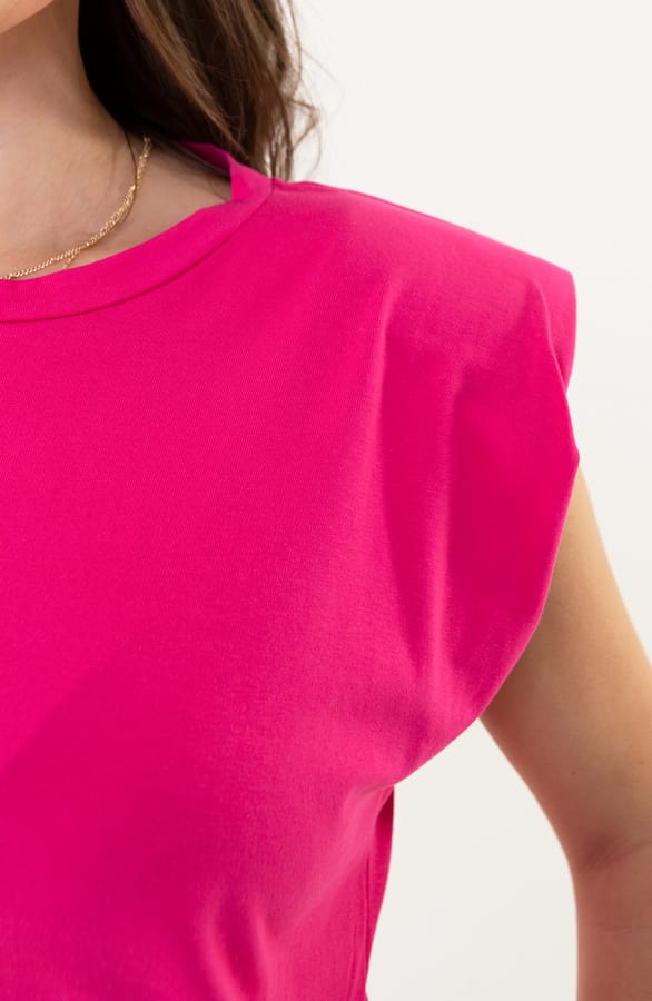 Top Schoudervulling Jade Fuchsia – shoparchief — foto 10