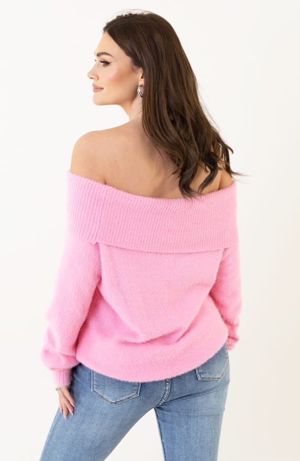 Trui Off Shoulder Joya Roze – shoparchief — foto 3