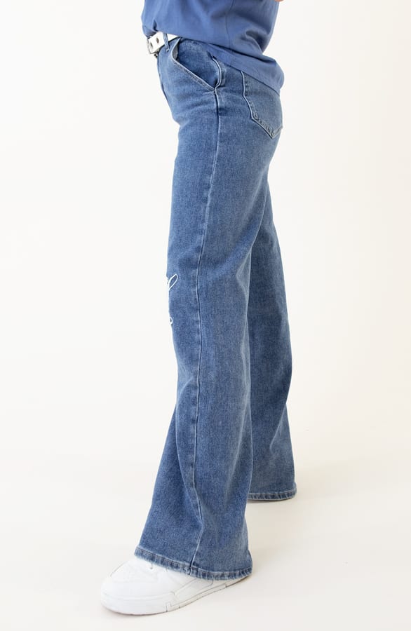 Wide Leg Jeans Print Hannah – shoparchief — foto 2