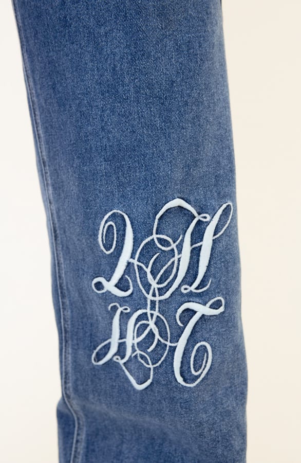 Wide Leg Jeans Print Hannah – shoparchief — foto 4