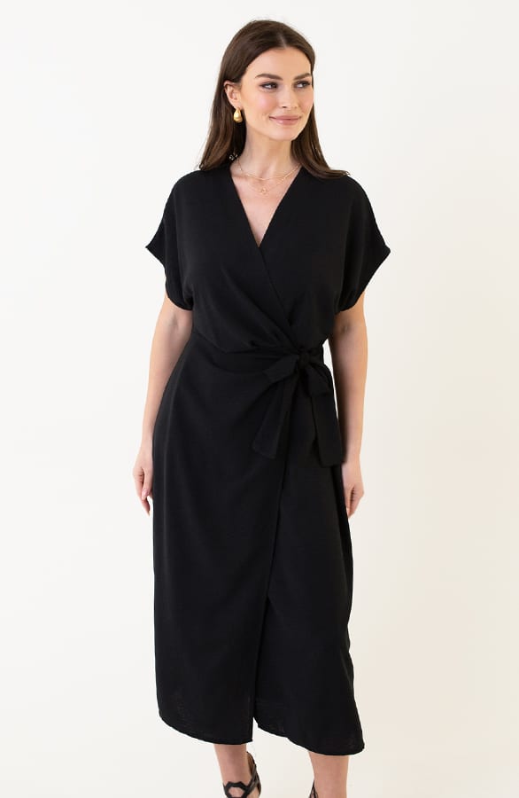 Wikkel Jurk Dani Zwart – shoparchief — foto 4